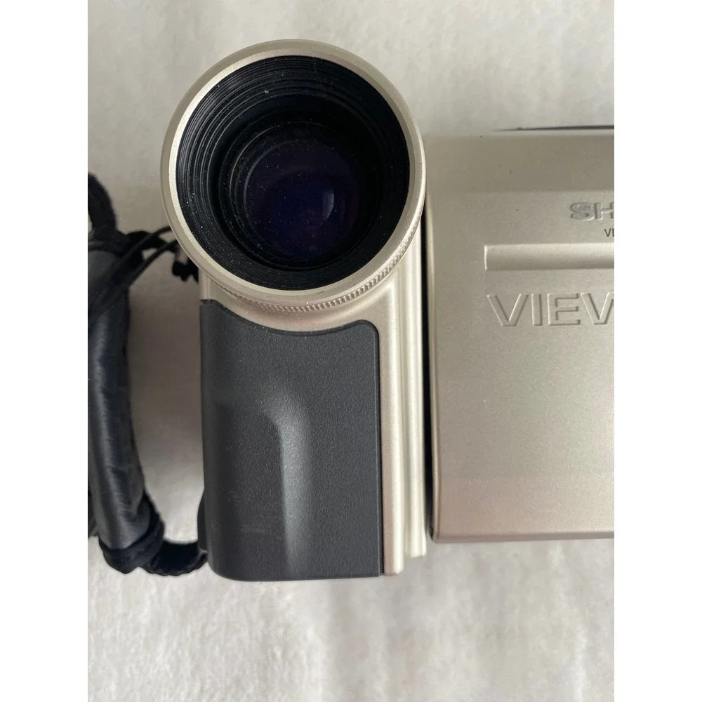 Vintage Sharp Viewcam VL-E630U Camcorder Video Camera Battery Manual Untested